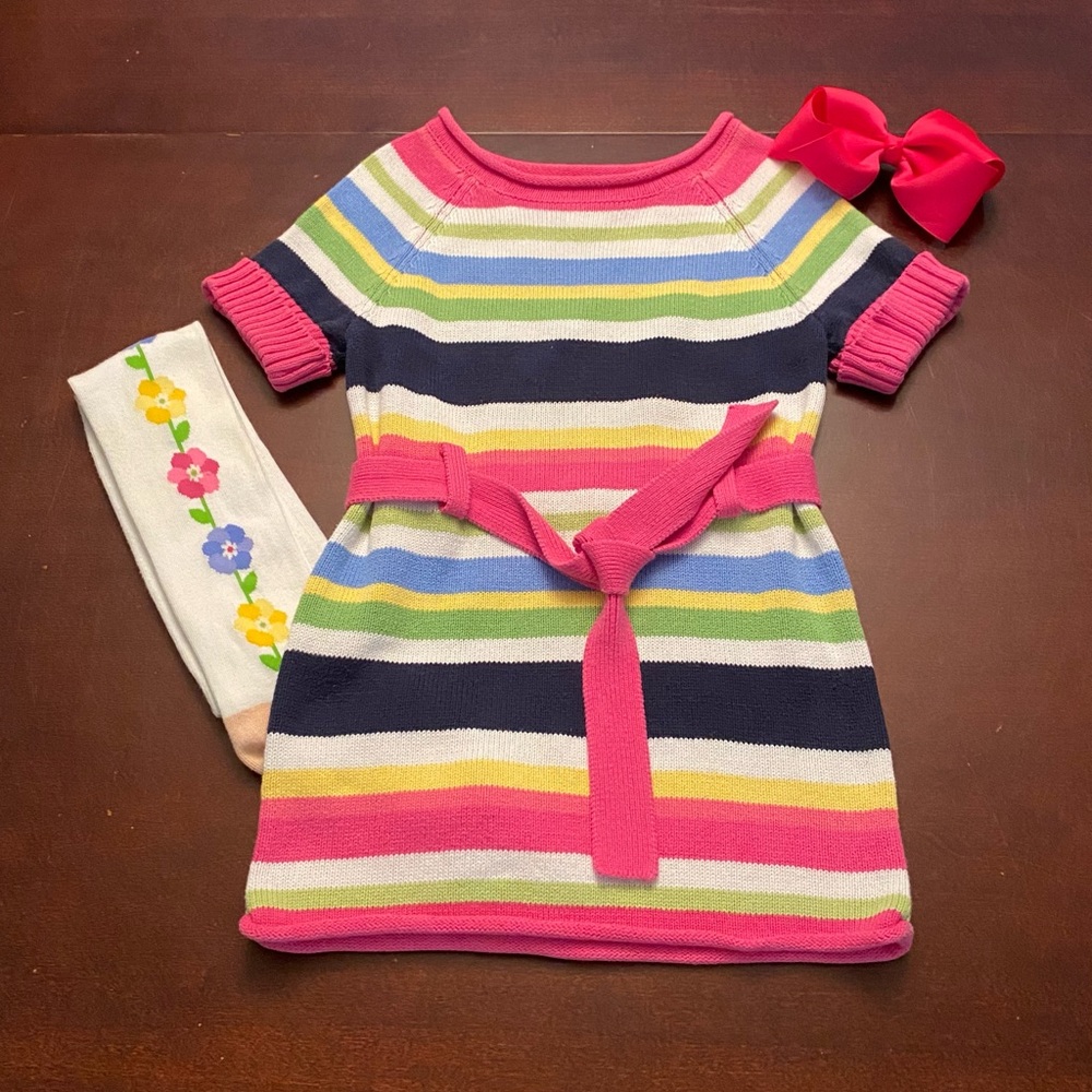 🌸 Gymboree Showers of Flowers Tunic and Tights